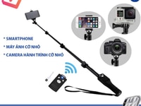 Gậy selfie tự sướng cao cấp Yunteng 1288 có nút điều khiển bluetooth Gậy selfie tự sướng cao cấp Yunteng 1288 có nút điều khiển bluetooth