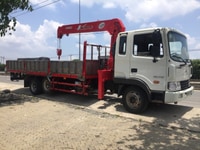 3 chân rút 12 tấn, cẩu Unic 500 - 4 khúc 3 chân rút 12 tấn, cẩu Unic 500 - 4 khúc