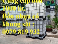 Bồn IBC 1000 lít sử dụng chứa hóa chất Bồn IBC 1000 lít sử dụng chứa hóa chất
