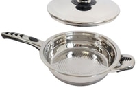 Chảo đa năng inox 18/10 Gar Pfanne De Luxe 26 cm hàng nội địa Đức Chảo đa năng inox 18/10 Gar Pfanne De Luxe 26 cm hàng nội địa Đức
