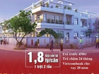 Căn hộ 1 trệt 2 lầu giá 1,8 tỷ ngay KCN Giang Điền Căn hộ 1 trệt 2 lầu giá 1,8 tỷ ngay KCN Giang Điền