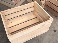Hộp gỗ pallet hàng có sẵn mài nhẵn Hộp gỗ pallet hàng có sẵn mài nhẵn