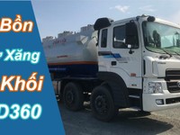 Xe Bồn Chở Xăng Huyndai 25 Khối - HD360 Xe Bồn Chở Xăng Huyndai 25 Khối - HD360