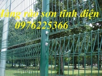 Hàng rào mạ kẽm, hàng rào lưới thép sơn tĩnh điện Hàng rào mạ kẽm, hàng rào lưới thép sơn tĩnh điện