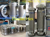 Cung cấp vật tư TB công trình: khớp nối mềm nối bích - ống nối inox304 Cung cấp vật tư TB công trình: khớp nối mềm nối bích - ống nối inox304