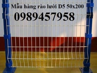 Gia công hàng rào lưới thép hàn phi 5 ô 50x150 Gia công hàng rào lưới thép hàn phi 5 ô 50x150
