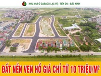 Bán đất liền kề Dabaco lạc Vệ Tiên Du Bắc Ninh, Đã có sổ Bán đất liền kề Dabaco lạc Vệ Tiên Du Bắc Ninh, Đã có sổ