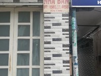Nhà bán mặt tiền Hậu Giang, P5, Q6, diện tích: 7.5 mx16m. Nhà bán mặt tiền Hậu Giang, P5, Q6, diện tích: 7.5 mx16m.