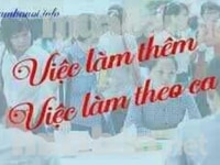 Cần gấp nhân viên làm bán thời gian lương cao Cần gấp nhân viên làm bán thời gian lương cao