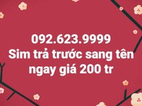Cần bán lại sim 09....9999 đang sử dụng cho người cần Cần bán lại sim 09....9999 đang sử dụng cho người cần