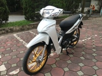 Honda Wave a màu trắng nguyên bản-2020 biển hà nội Honda Wave a màu trắng nguyên bản-2020 biển hà nội