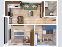 Mở bán dự án Unico Thăng Long giá chỉ 755 triệu, 2 phòng ngủ Mở bán dự án Unico Thăng Long giá chỉ 755 triệu, 2 phòng ngủ