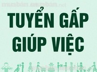 Cần tuyển người giúp việc chăm bà lương 6,5 triệu/tháng Cần tuyển người giúp việc chăm bà lương 6,5 triệu/tháng