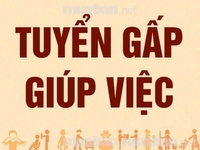 Cần tuyển người chăm bé nhà chung cư lương 7 triệu/tháng Cần tuyển người chăm bé nhà chung cư lương 7 triệu/tháng