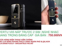 Điện thoại vertu nắp trượt vỏ kim loại ,sang trọng giá rẻ q9,q2 Điện thoại vertu nắp trượt vỏ kim loại ,sang trọng giá rẻ q9,q2