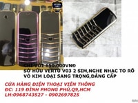 Điện thoại vertu v03 nguyên khối 2 sim ,đẹp giá rẻ q9,thủ đức Điện thoại vertu v03 nguyên khối 2 sim ,đẹp giá rẻ q9,thủ đức