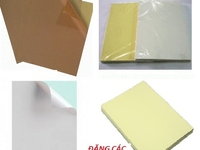 Giấy in Decal Vàng + Decal xanh + Decal da bò Giấy in Decal Vàng + Decal xanh + Decal da bò