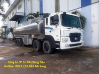 Xe bồn Hyundai 28 khối hợp kim nhôm chở xăng dầu Xe bồn Hyundai 28 khối hợp kim nhôm chở xăng dầu