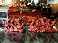Linh vật Con Rồng phong thuỷ bằng gỗ Linh vật Con Rồng phong thuỷ bằng gỗ