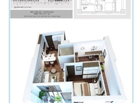 Căn hộ Hà Tây Millennium_Tháp Thiên Niên Kỷ. DT 61.1m², 2PN, 1WC Căn hộ Hà Tây Millennium_Tháp Thiên Niên Kỷ. DT 61.1m², 2PN, 1WC
