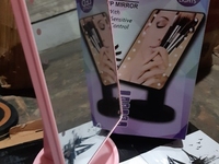 Gương trang điểm để bàn có đèn led Gương trang điểm để bàn có đèn led