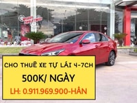Cho thuê xe tự lái 4-7CH. Không cần hộ khẩu thành phố Cho thuê xe tự lái 4-7CH. Không cần hộ khẩu thành phố