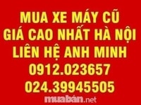 Chuyên mua tất cả các loại xe ga, xe số, xe hải quan với giá cao nhất