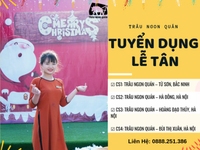 Nhà hàng Trâu Ngon Quán tuyển nv lễ tân, hỗ trợ ăn ở thu nhập 7-9tr Nhà hàng Trâu Ngon Quán tuyển nv lễ tân, hỗ trợ ăn ở thu nhập 7-9tr