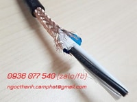 Phân phối cáp điều khiển mềm chống nhiễu, Sangjin 2x0.5 mm2 m2m Phân phối cáp điều khiển mềm chống nhiễu, Sangjin 2x0.5 mm2 m2m