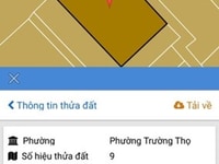 Cần bán gấp đất đường số 11 P. Trường Thọ. Diện tích:5x19=95m2 Gía: 5, Cần bán gấp đất đường số 11 P. Trường Thọ. Diện tích:5x19=95m2 Gía: 5,