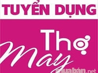Tuyển gấp 9 thợ may có tay nghề; thợ là, thợ phụ Tuyển gấp 9 thợ may có tay nghề; thợ là, thợ phụ