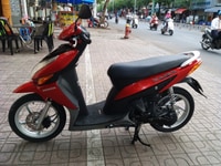 Honda Click 110 màu đỏ đen đời 2007 bstp xe rin Honda Click 110 màu đỏ đen đời 2007 bstp xe rin