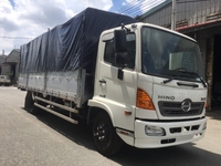 Xe tải HINO 6,5 tấn thùng mui bạt nhôm 6,7m, mới 100% Xe tải HINO 6,5 tấn thùng mui bạt nhôm 6,7m, mới 100%