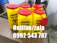 Hộp đựng kim tiêm y tế, hộp an toàn đựng vật sắc nhọn 1,5 lít giá sỉ Hộp đựng kim tiêm y tế, hộp an toàn đựng vật sắc nhọn 1,5 lít giá sỉ