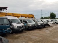 Tổng khi xe tải Van đủ các hãng xe Toyota Hiac, Tổng khi xe tải Van đủ các hãng xe Toyota Hiac,