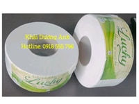 Giấy vệ sinh cuộn lớn Lucky 700gr Giấy vệ sinh cuộn lớn Lucky 700gr