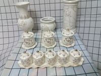 Bộ thờ cúng bạch ngọc Ông Địa Thần Tài Bộ thờ cúng bạch ngọc Ông Địa Thần Tài