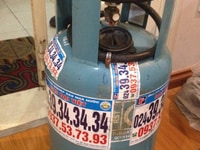 Bán bình Ga mới đổi đầy ga 13 kg Bán bình Ga mới đổi đầy ga 13 kg