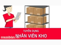 Công ty cần tuyển nhân viên kho ưu tiên nam Công ty cần tuyển nhân viên kho ưu tiên nam