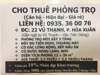 Cho thuê phòng trọ mới đẹp 22 Vũ Thạnh, nhà mới xây 3 tầng, khang tran Cho thuê phòng trọ mới đẹp 22 Vũ Thạnh, nhà mới xây 3 tầng, khang tran