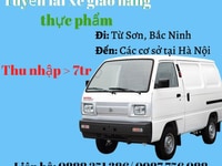 Nhân viên lái xe giao hàng tại từ sơn Nhân viên lái xe giao hàng tại từ sơn