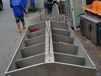 khay đựng hải sản chất liệu 100% inox 304 khay đựng hải sản chất liệu 100% inox 304