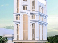 Tòa nhà 8 tầng mặt phố Phùng Chí Kiên lô góc S 110m2-MT 8m Tòa nhà 8 tầng mặt phố Phùng Chí Kiên lô góc S 110m2-MT 8m