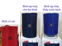 Áo trùm bình nước suối chống bụi, nhiều kiểu đẹp Áo trùm bình nước suối chống bụi, nhiều kiểu đẹp