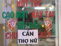 Tuyển thợ nữ cạo mặt, ráy tai, gội đầu, làm việc tại Quận 1 Tuyển thợ nữ cạo mặt, ráy tai, gội đầu, làm việc tại Quận 1