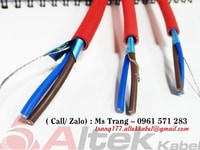Cáp chống cháy, cáp chậm cháy, cáp báo cháy nhập khẩu Châu Âu Cáp chống cháy, cáp chậm cháy, cáp báo cháy nhập khẩu Châu Âu