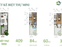 Biệt thự mini trong khuôn viên sân golf