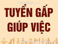 Tìm giúp việc nhà chung cư, bé 4 tuổi đi lớp Tìm giúp việc nhà chung cư, bé 4 tuổi đi lớp
