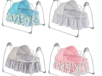 Nôi tự động cao cấp dành cho bé hiệu Mastela - SG237 Xanh Nôi tự động cao cấp dành cho bé hiệu Mastela - SG237 Xanh