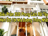 Siêu Phẩm 2020 Phong Cách Rất Tây Rất Sang Hẻm ÔTÔ Đường THỐNG NHẤT Siêu Phẩm 2020 Phong Cách Rất Tây Rất Sang Hẻm ÔTÔ Đường THỐNG NHẤT